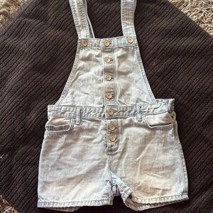 The Children's Place Denim Blue Kids Overalls